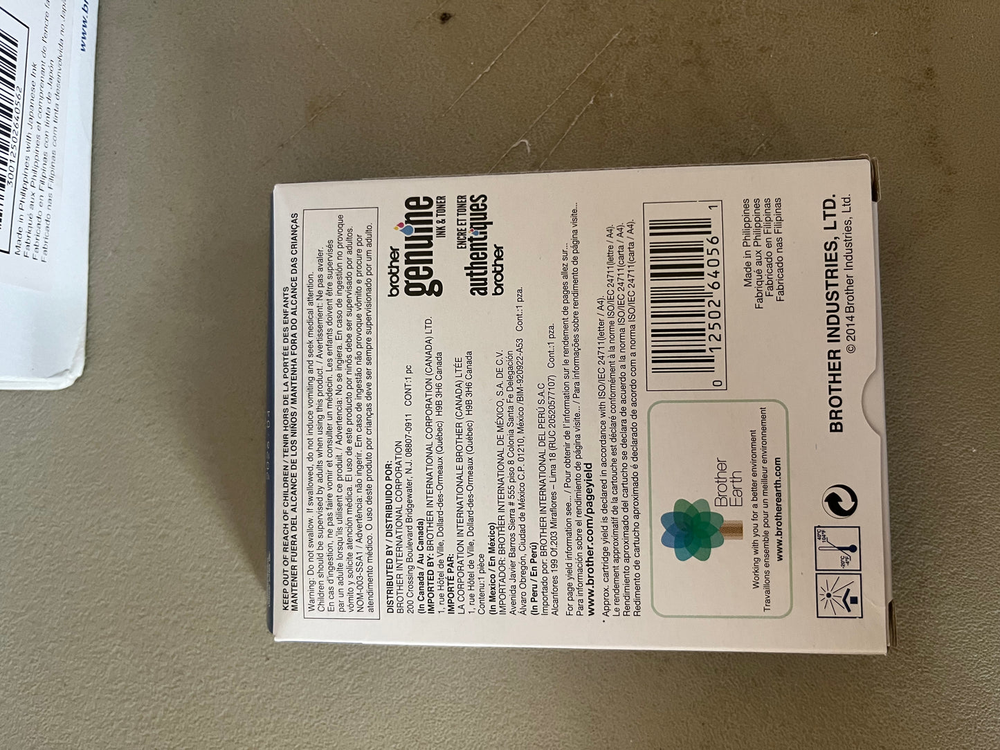 Brother LC201C Cyan Ink Cartridges New in Box (Pack of 10)