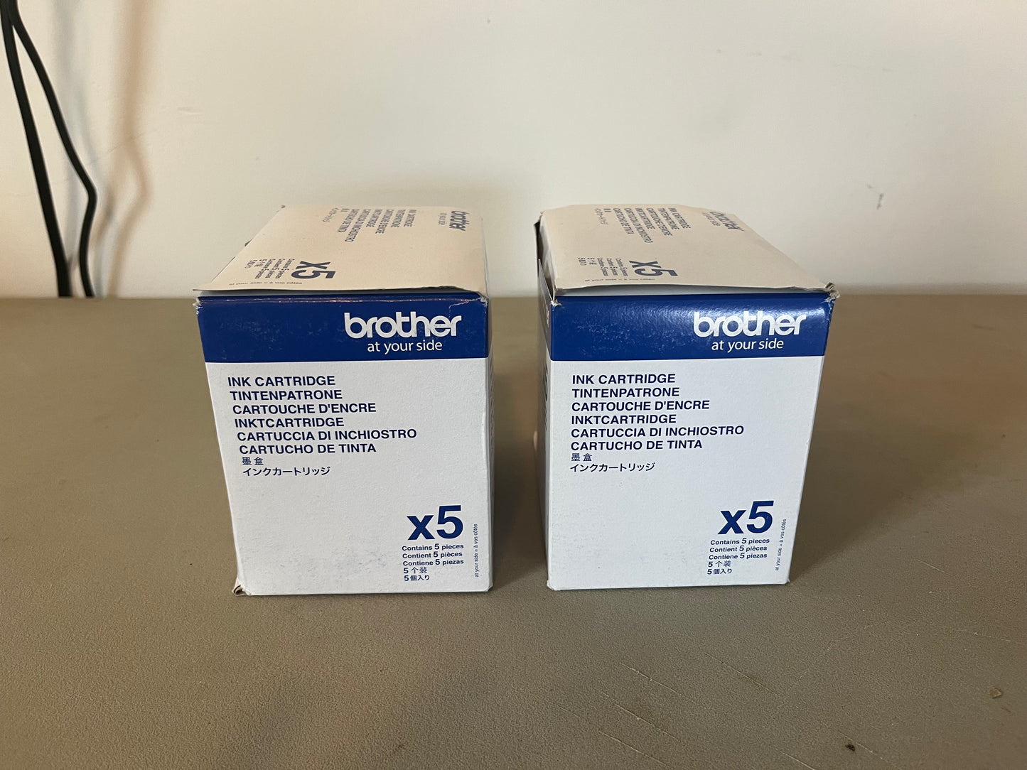 Brother LC201C Cyan Ink Cartridges New in Box (Pack of 10)